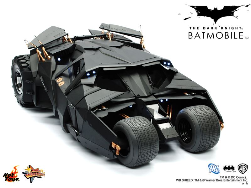 Hot Toy's The Dark Knight 1/6th Scale Batmobile